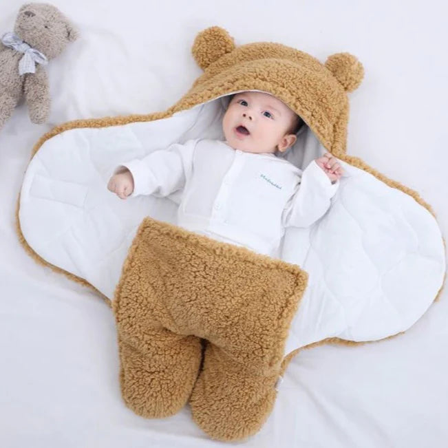 Baby Bear Snuggle Blanket